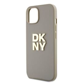 DKNY Wrist Strap Stock Logo case for iPhone 15 Plus - beige - Uncategorized Cases (2) - Cases - Techbox