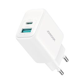 Joyroom JR-TCF21 network charger USB-C / USB-A 20W PD / QC 3.0 - white - Travel Chargers - Smartphone Chargers - Techbox