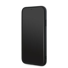 Karl Lagerfeld Diagonal Quilted Script case for iPhone 11 / Xr - black | Techbox