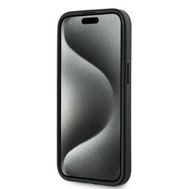 Karl Lagerfeld Diagonal Quilted Script case for iPhone 14 / 15 / 13 - black | Techbox