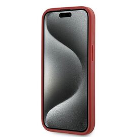Karl Lagerfeld Diagonal Quilted Script case for iPhone 15 / 14 / 13 - red | Techbox