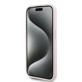 Karl Lagerfeld Diagonal Quilted Script case for iPhone 15 Pro Max - pink | Techbox