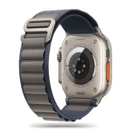 Tech-Protect Nylon Pro Strap for Apple Watch 4 / 5 / 6 / 7 / 8 / 9 / SE / Ultra 1 / 2 (42/44/45/49 mm) - Blue-Gray | Techbox