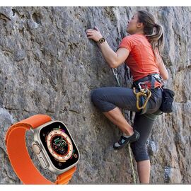 Tech-Protect Nylon Pro Strap for Apple Watch 4 / 5 / 6 / 7 / 8 / 9 / SE / Ultra 1 / 2 (42/44/45/49 mm) - Titanium Olive | Techbox