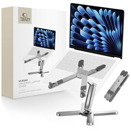 Tech-Protect ULS200 universal stand for laptops up to 16" - silver | Techbox