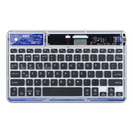 Dux Ducis Keyboard (CK Series) Wireless for Laptop / Tablet / Phone - Transparent | Techbox