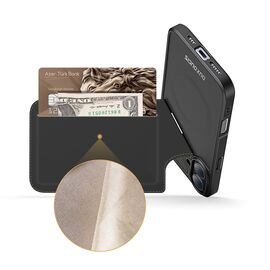 Dux Ducis Rafi II Mag Case with MagSafe for iPhone 16 - Black | Techbox