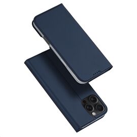 Dux Ducis Skin Pro iPhone 16 Pro Max Case with Flip and Card Slot - Blue - Apple Cases - Cases - Techbox