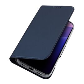 Dux Ducis Skin Pro iPhone 16 Pro Max Case with Flip and Card Slot - Blue - Apple Cases - Cases - Techbox