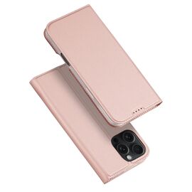 Dux Ducis Skin Pro iPhone 16 Pro Max Case with Flip and Card Slot - Pink | Techbox