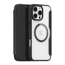 Dux Ducis Skin X Pro iPhone 16 Pro Case with MagSafe and Flip Cover - Black | Techbox