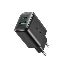 Joyroom JR-TCF13 network charger USB-C / USB-A 25W SFC / PPS / PD - black - Travel Chargers - Smartphone Chargers - Techbox