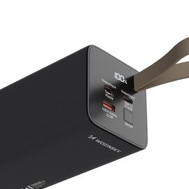 Powerbank Wozinsky K65+ 65W 30000mAh 2x USB-C, 1x USB-A 65W - black - Powerbanks - Smartphone Chargers - Techbox