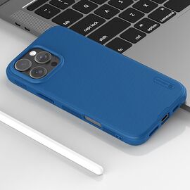 Nillkin Super Frosted Shield Pro Magnetic Case for iPhone 16 Pro - blue | Techbox