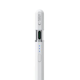 Tech-Protect Digital Magnetic Stylus Pen 3 Magnetic for iPad Tablet - White | Techbox