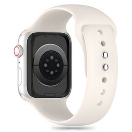 Tech-Protect Silicone Strap for Apple Watch 4 / 5 / 6 / 7 / 8 / 9 / SE (38 / 40 / 41 mm) - Beige | Techbox
