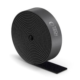 Tech-Protect Velcro Cable Organizer 3m - Black | Techbox