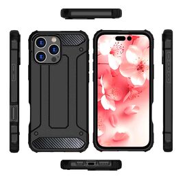 Hybrid Armor iPhone 16 Pro Max Case - Black | Techbox