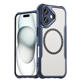 Leading Series MagSafe Silicone Case for iPhone 16 - Blue - Apple Cases - Cases - Techbox