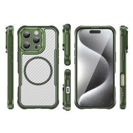 Leading Series MagSafe Silicone Case for iPhone 16 Pro - Green - Apple Cases - Cases - Techbox