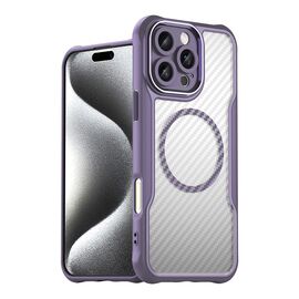 Leading Series MagSafe Silicone Case for iPhone 16 Pro - Purple - Apple Cases - Cases - Techbox