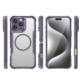 Leading Series MagSafe Silicone Case for iPhone 16 Pro - Purple - Apple Cases - Cases - Techbox