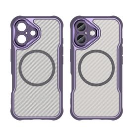 Leading Series MagSafe Silicone Case for iPhone 16 - Purple - Apple Cases - Cases - Techbox