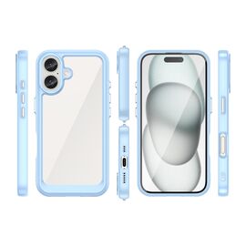 Outer Space Case with Gel Frame for iPhone 16 - Blue | Techbox