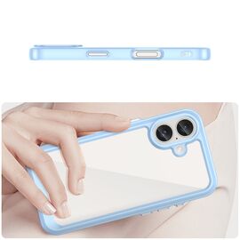 Outer Space Case with Gel Frame for iPhone 16 - Blue | Techbox