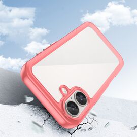 Outer Space Case with Gel Frame for iPhone 16 - Red | Techbox