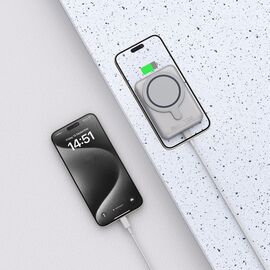 Powerbank Tech-Protect PB11 LifeMag MagSafe 10000 mAh - titanium - Powerbanks - Smartphone Chargers - Techbox