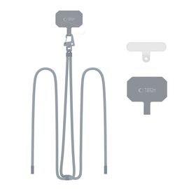 Tech-Protect C5S Rope Crossbody Strap Leash - Gray