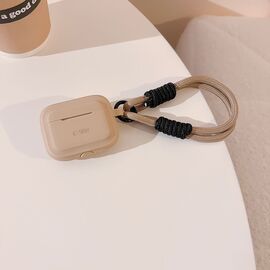Tech-Protect Silicone Rope Case for Apple AirPods Pro 1/2 - Light Brown - Smartphone Accessories - Cables & Accessories - Techbox