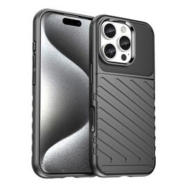 Thunder Case for iPhone 16 Pro Max Silicone Case - Black - Apple Cases - Cases - Techbox