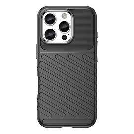Thunder Case for iPhone 16 Pro Max Silicone Case - Black - Apple Cases - Cases - Techbox