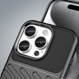 Thunder Case for iPhone 16 Pro Max Silicone Case - Black - Apple Cases - Cases - Techbox