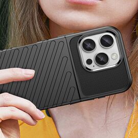 Thunder Case for iPhone 16 Pro Silicone Case - Black - Apple Cases - Cases - Techbox
