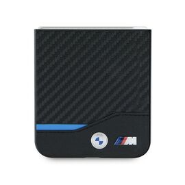 BMW Carbon Blue Line Case for Samsung Galaxy Z Flip 6 - Black | Techbox