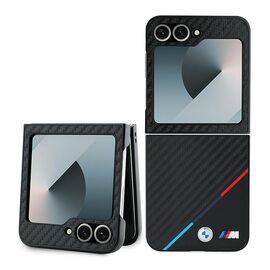 BMW Carbon Tricolor Case for Samsung Galaxy Z Flip 6 - Black | Techbox