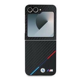 BMW Carbon Tricolor Case for Samsung Galaxy Z Flip 6 - Black | Techbox