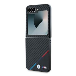 BMW Carbon Tricolor Case for Samsung Galaxy Z Flip 6 - Black | Techbox