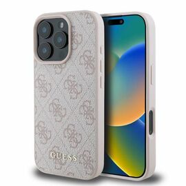 Guess 4G Classic iPhone 16 Pro Case - Pink - Apple Cases - Cases - Techbox