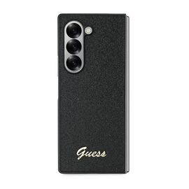 Guess 4G Glitter Script Case for Samsung Galaxy Z Fold 6 - Black | Techbox