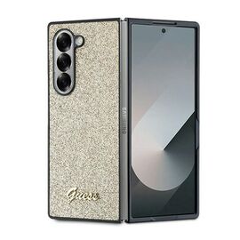 Guess 4G Glitter Script Case for Samsung Galaxy Z Fold 6 - Gold | Techbox