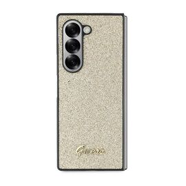 Guess 4G Glitter Script Case for Samsung Galaxy Z Fold 6 - Gold | Techbox
