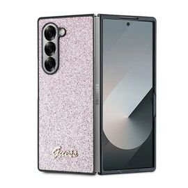Guess 4G Glitter Script Case for Samsung Galaxy Z Fold 6 - Pink | Techbox