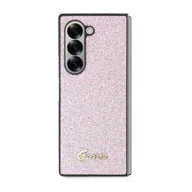 Guess 4G Glitter Script Case for Samsung Galaxy Z Fold 6 - Pink | Techbox
