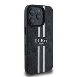 Guess 4G Printed Stripes MagSafe case for iPhone 16 Pro - black - Apple Cases - Cases - Techbox