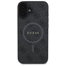 Guess 4G Ring Classic Logo MagSafe case for iPhone 16 - black - Apple Cases - Cases - Techbox
