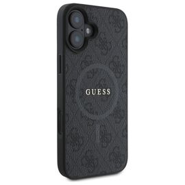 Guess 4G Ring Classic Logo MagSafe case for iPhone 16 - black - Apple Cases - Cases - Techbox
